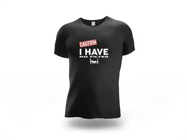 Custom T-shirt designed and printed in house